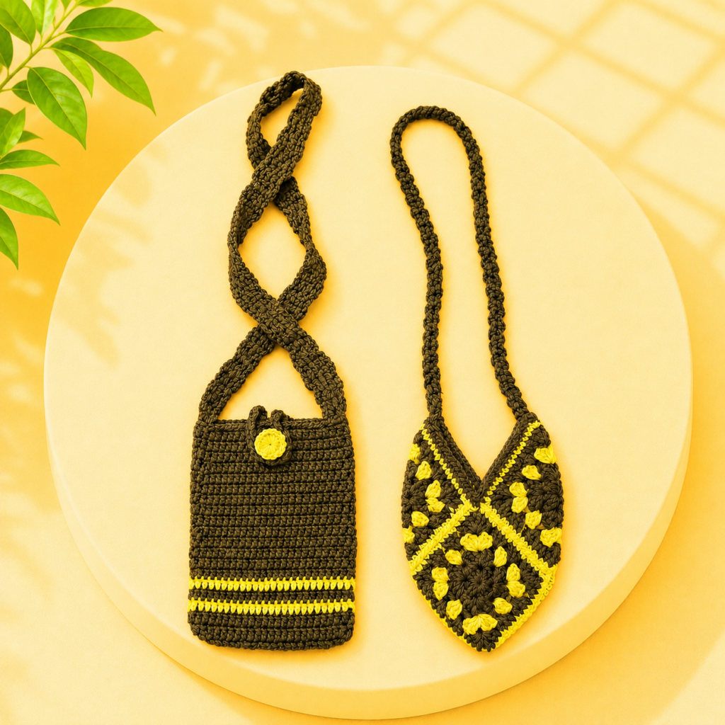 Crochet Mobile Pouch
