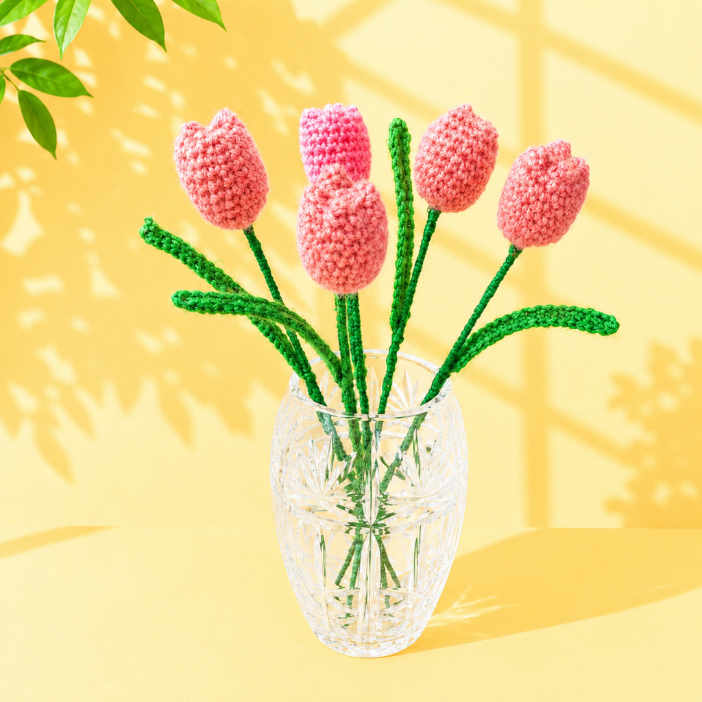 Crochet Tulip Flower