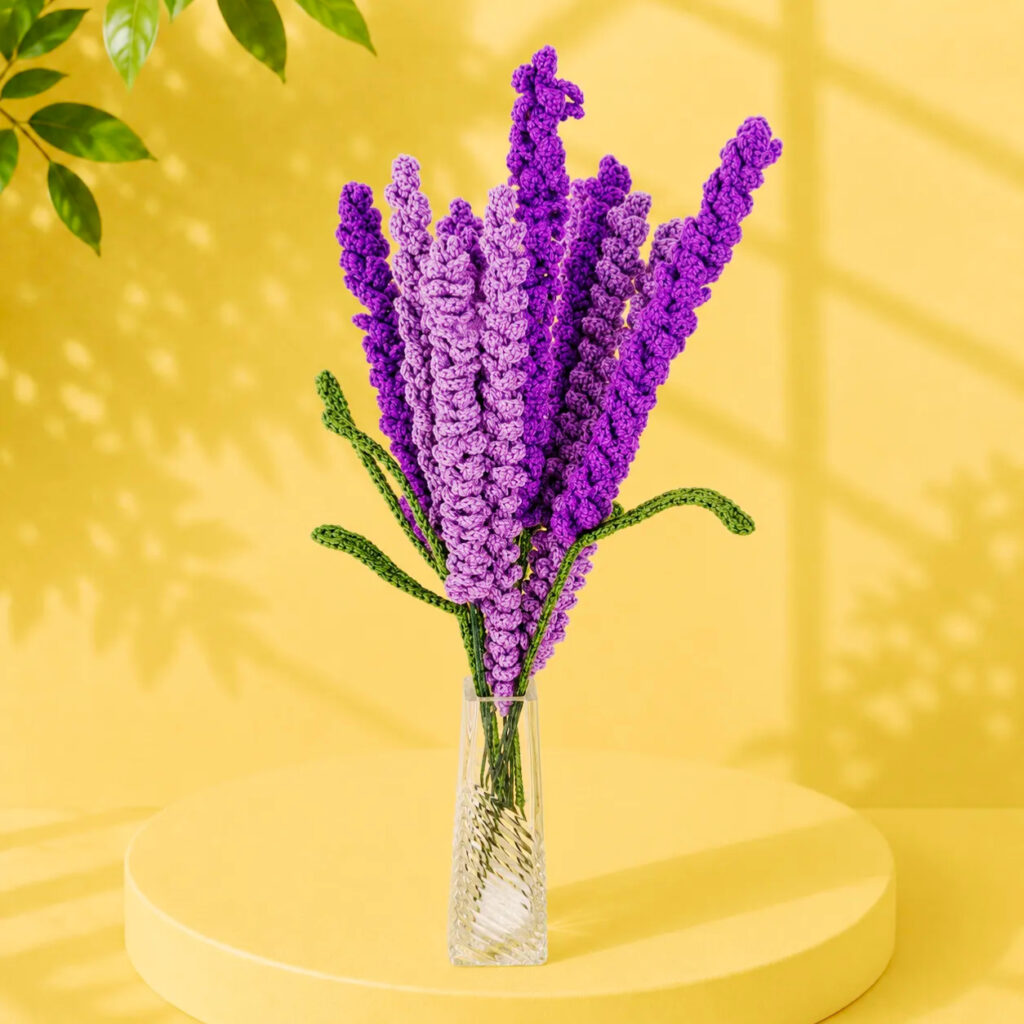 Crochet Lavender Stick